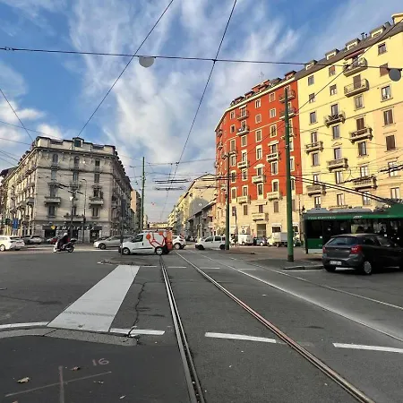 公寓 Torelli Home, Moderno E Confortevole, Nel Cuore Della Citta Di Milano, Con Balcone Vista Porta Garibaldi